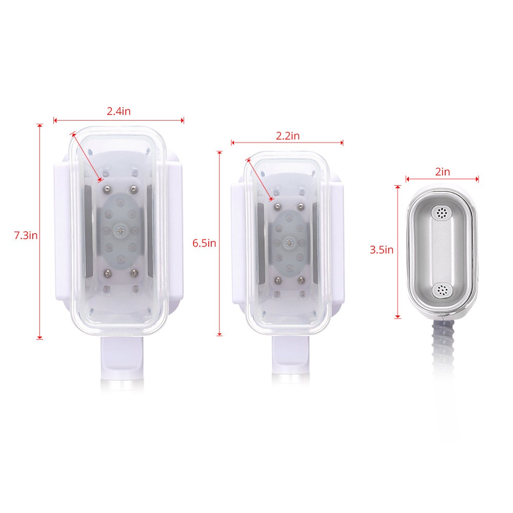 3 Handles Freezing Jawline Building Cool Therapy Body Massager Beauty Machine US