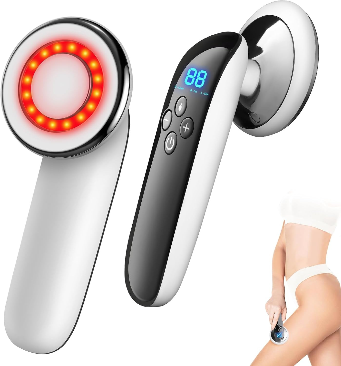 Body Sculpting Machine & Cellulite Massager – Portable Body Care Device for Bell