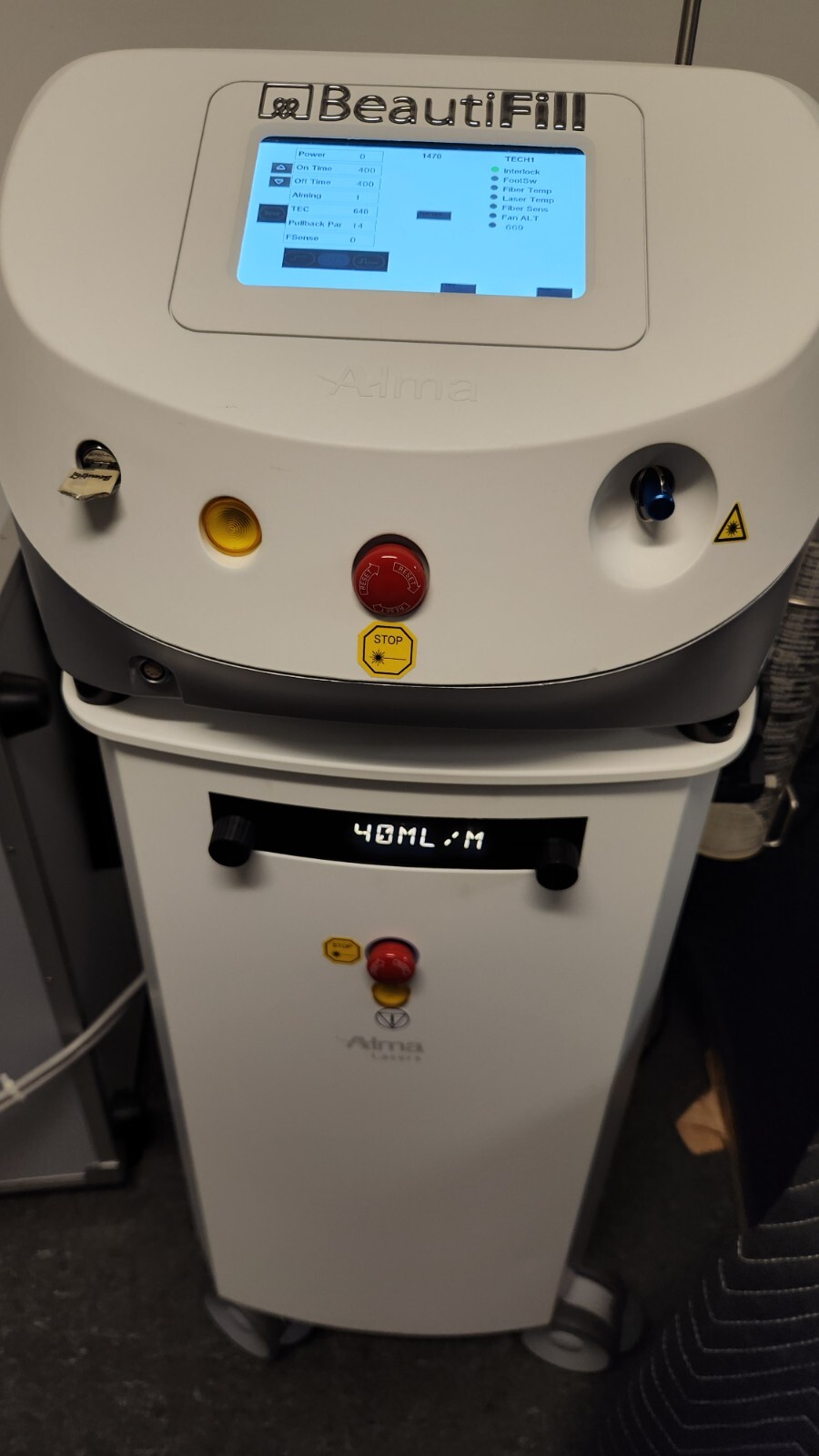 Alma Beautifill 1470nm Laser Liposuction System