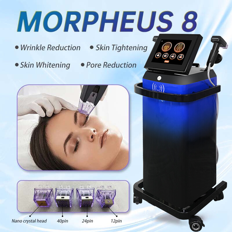 RF Radio Frequency M8 Facial Skin Wrinkle Removal Mor pheus Tightening Machine
