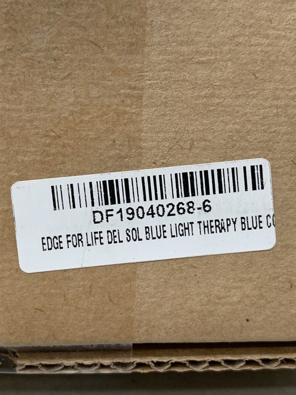 Edge Del Sol Blue Light Therapy Blue Cordless LED Light 3.7v, 1400mAh (70392)