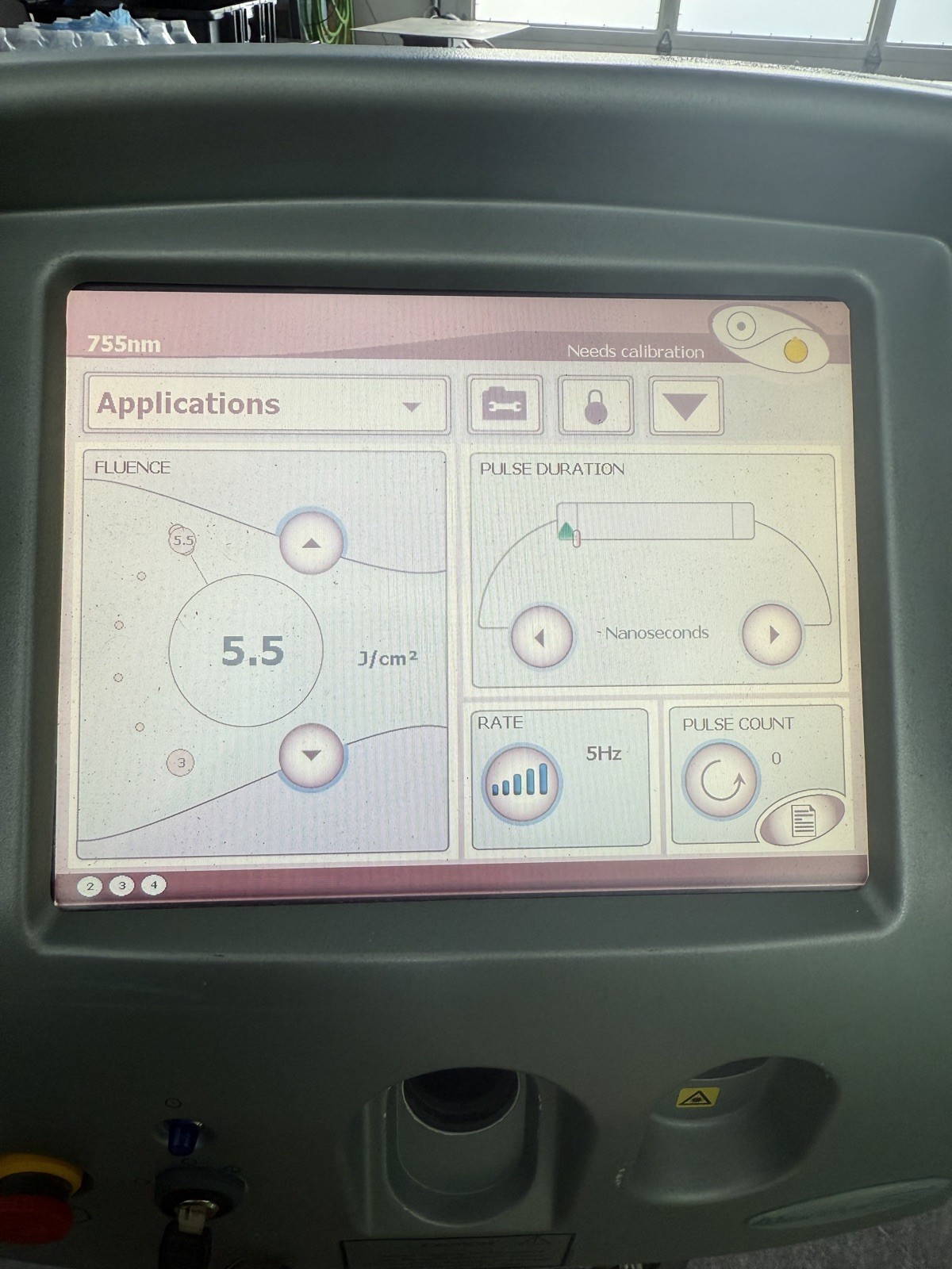 2011 Candela Alex Trivantage Laser Tattoo Removal Pigmented Lesions Sun Spots