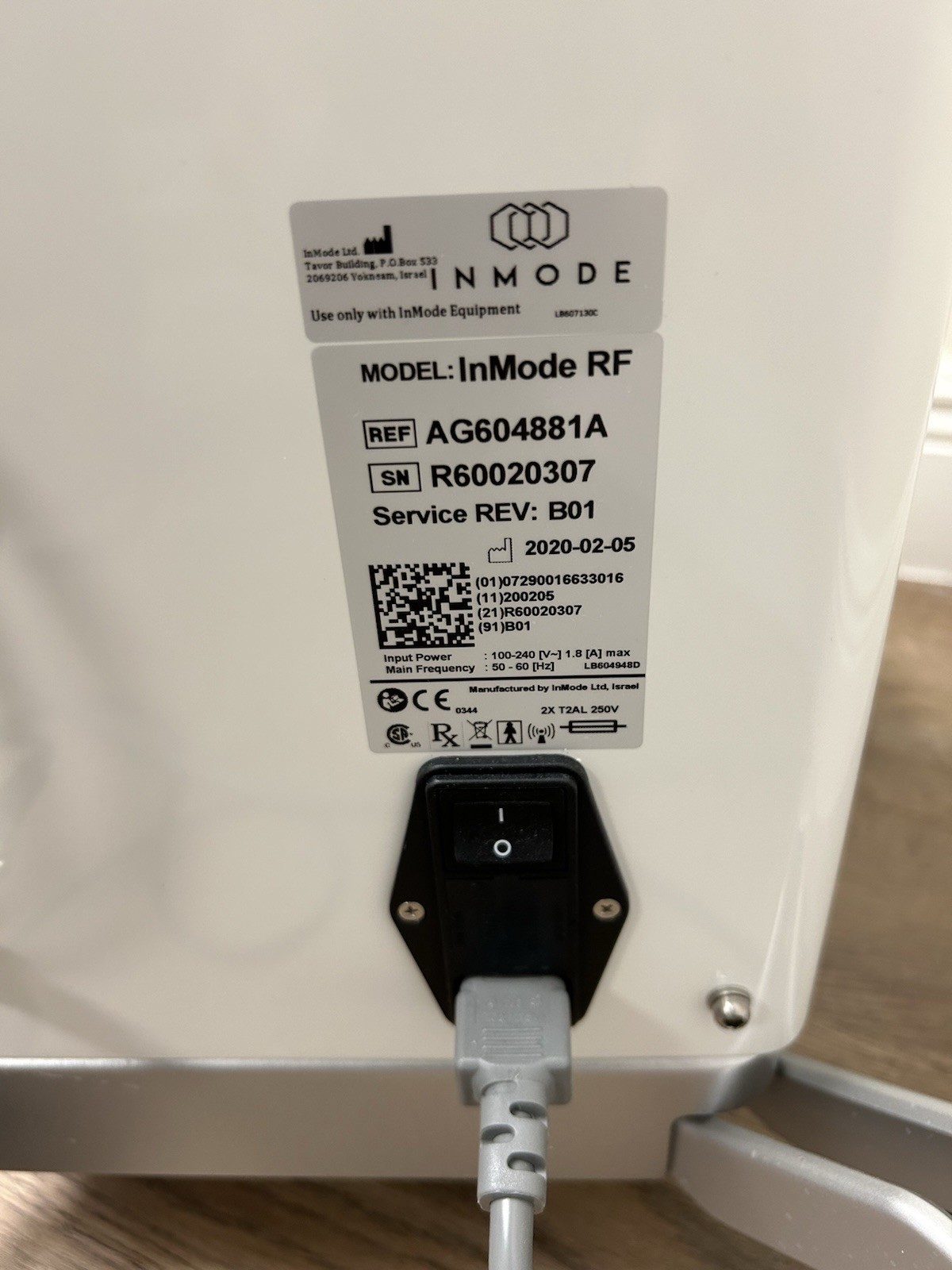 InMode RF Morpheus 8, Facetite/Accutite