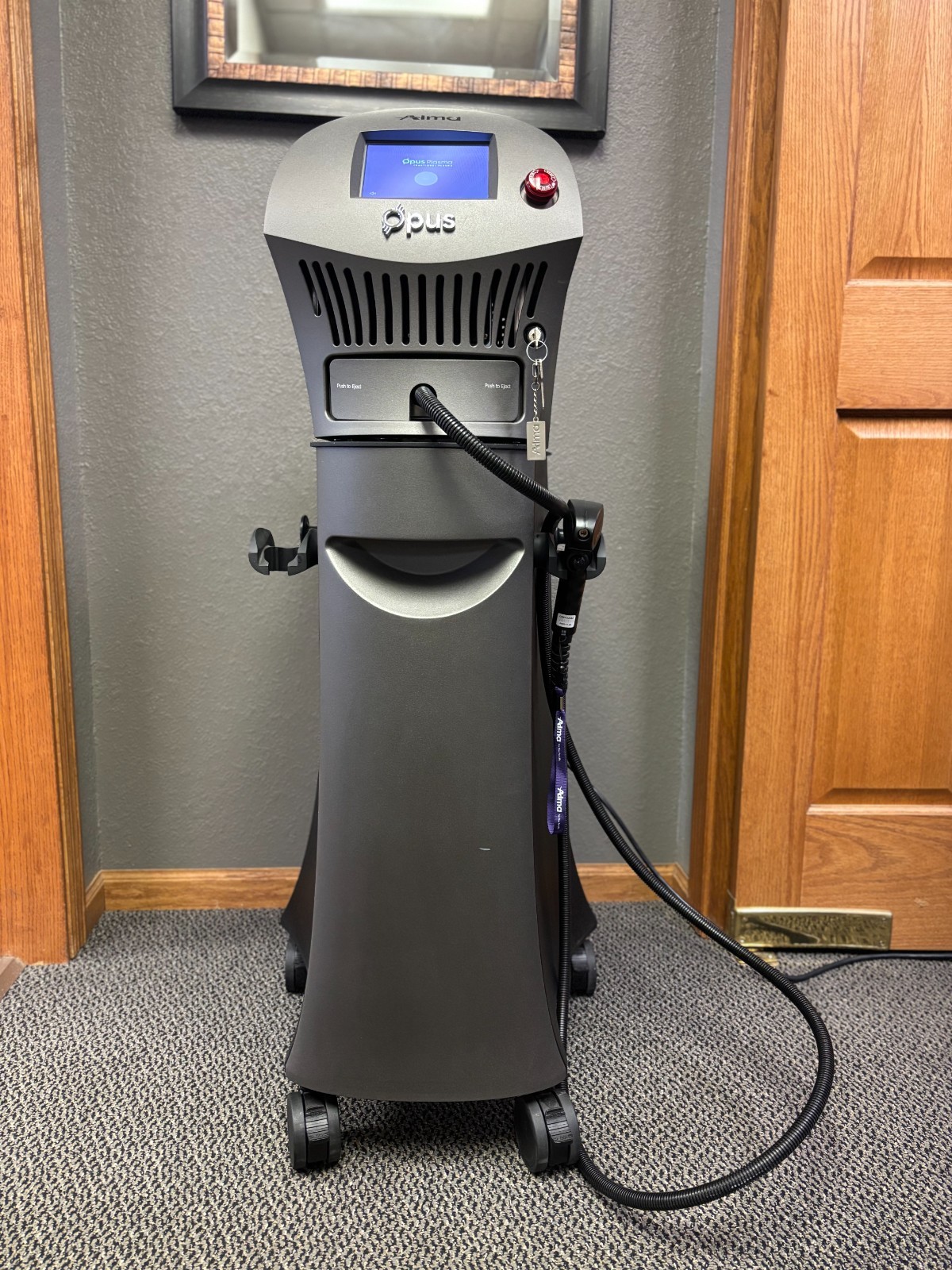 2022 Alma Opus Laser Fractional Plasma skin resurfacing system w/Calibir NEW