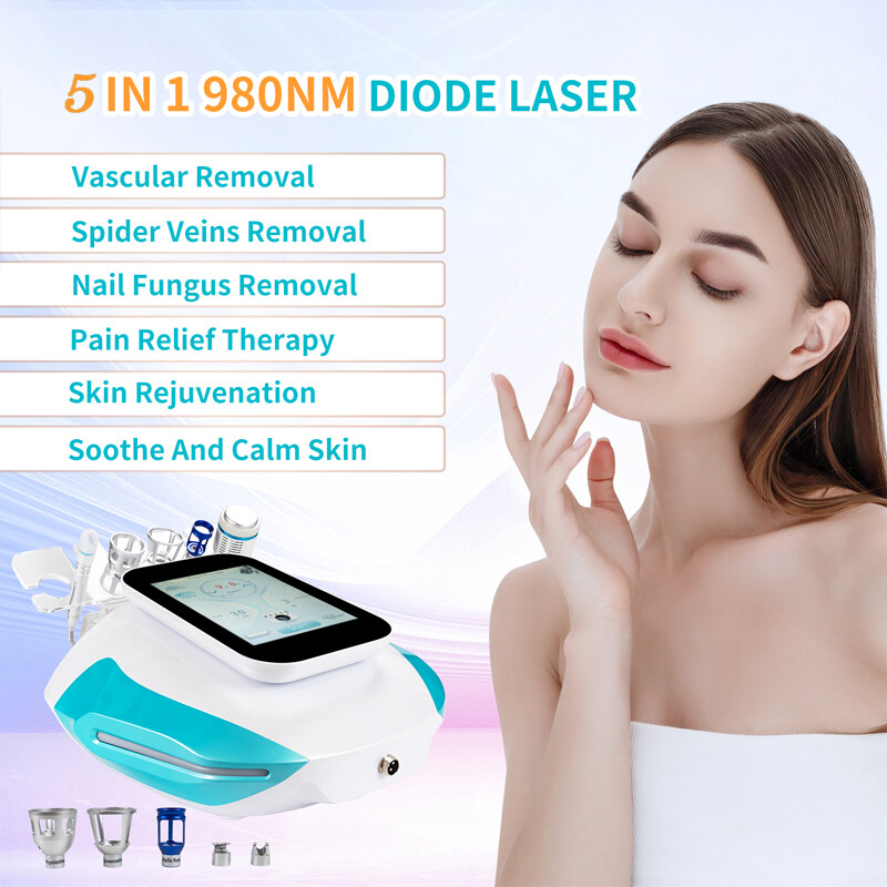 980nm Laser Device for Spider Veins, Nail Fungus Removal & Physical Therapy