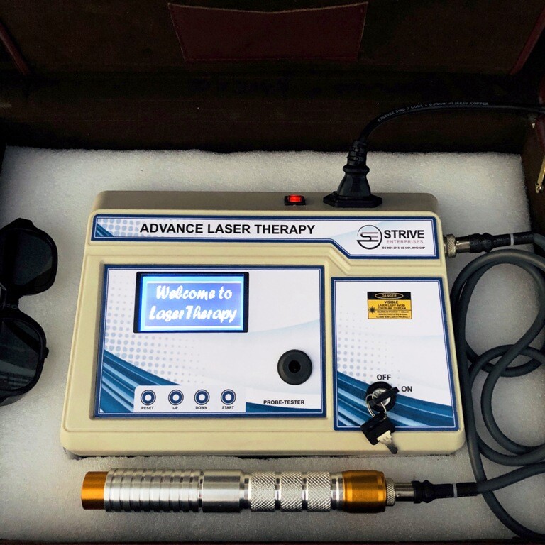 New Prog. LLLT Therapy Unit Pain Relief, IR Laser Deep Tissue Healing Home Use