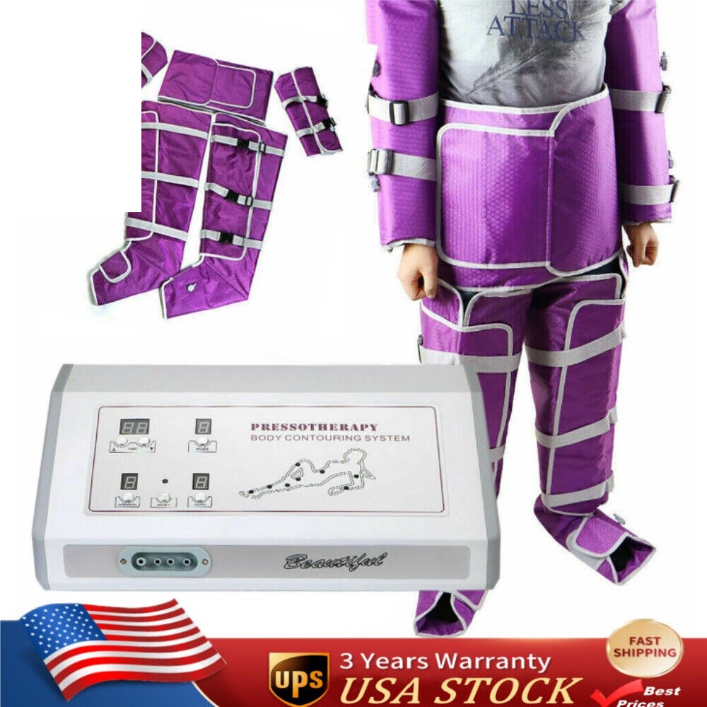 Pressotherapy Air Pressure Suit Blood Circulation Boost Body Relaxation Massage
