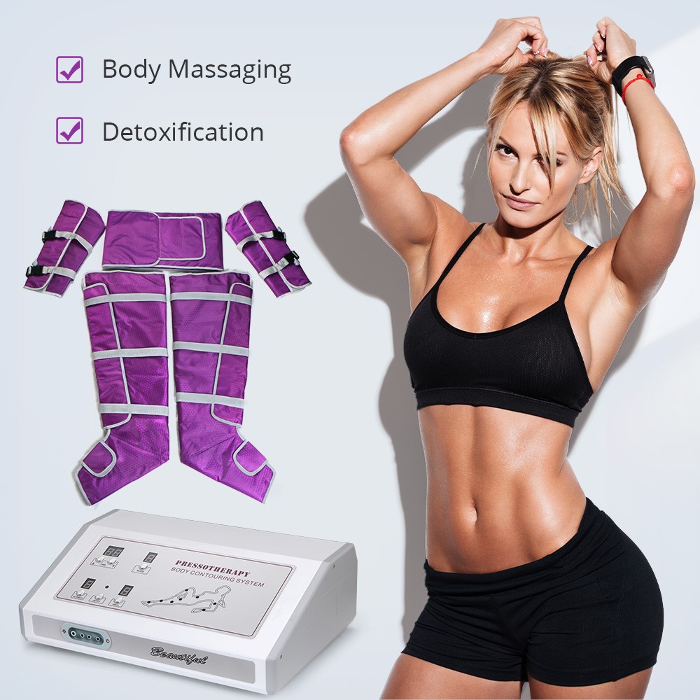USED Air Pressure Pressotherapy Suit Body Relaxation Lymphatic Drainage Massager