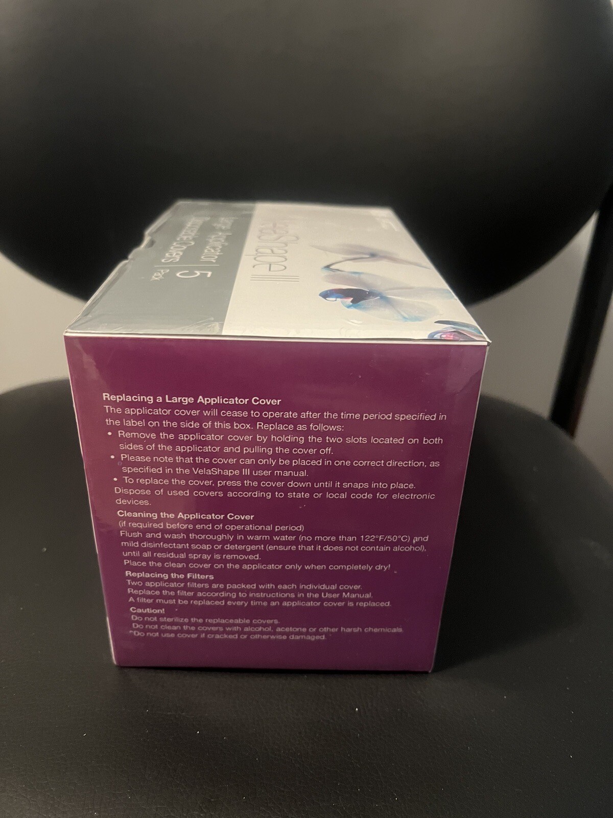 Syneron Velashape III VContour Small Applicator disposable covers box of 5 NEW