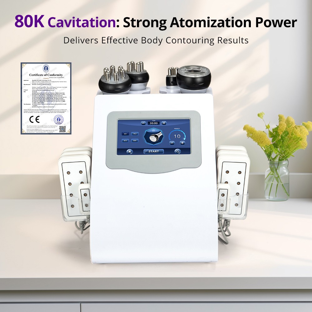 6in1 Beauty Machine for Body Massage Facial Skin Care Beauty Salon Spa &Cream