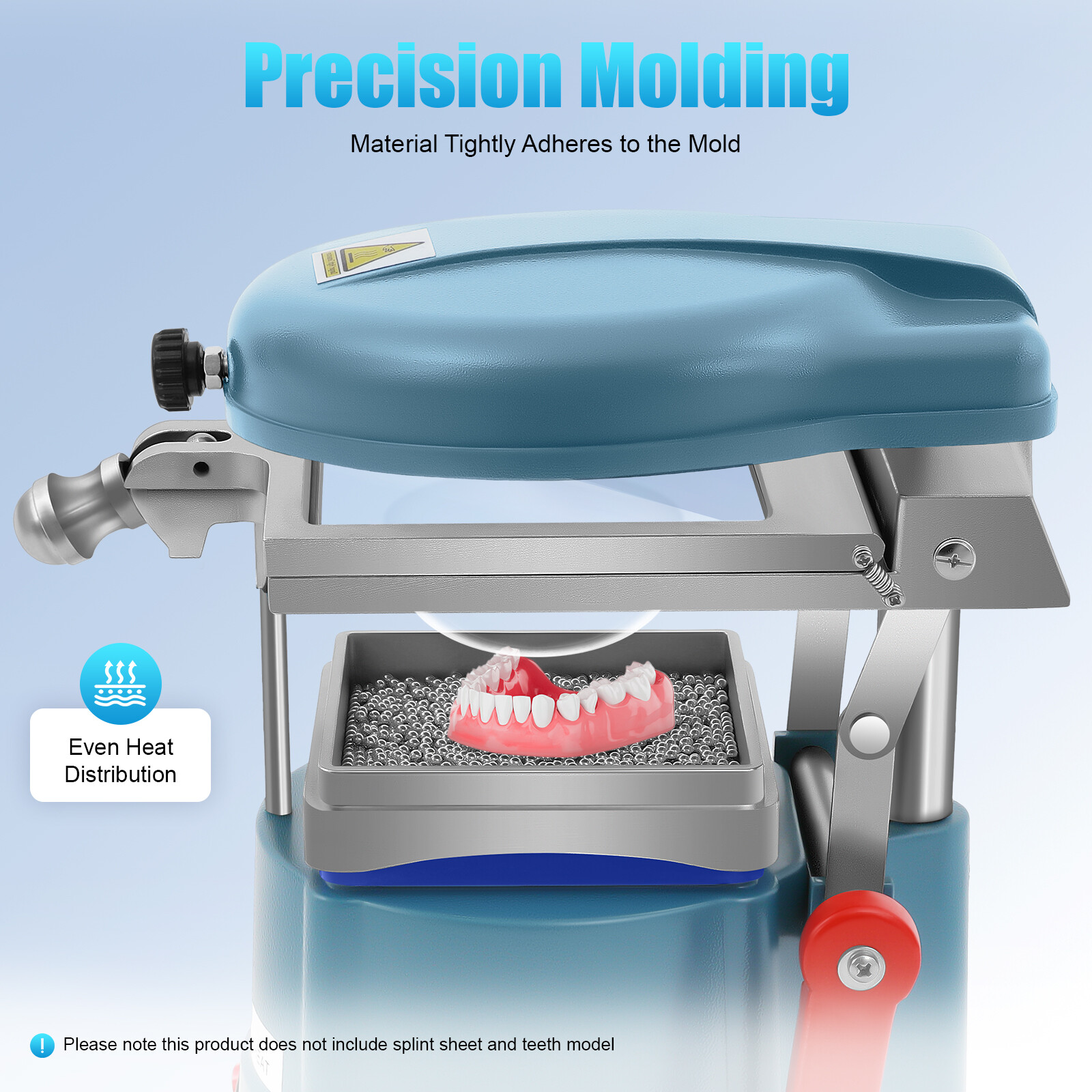 Dental Vacuum Former Lab Forming Molding Machine Thermoforming Equipment 110VUS