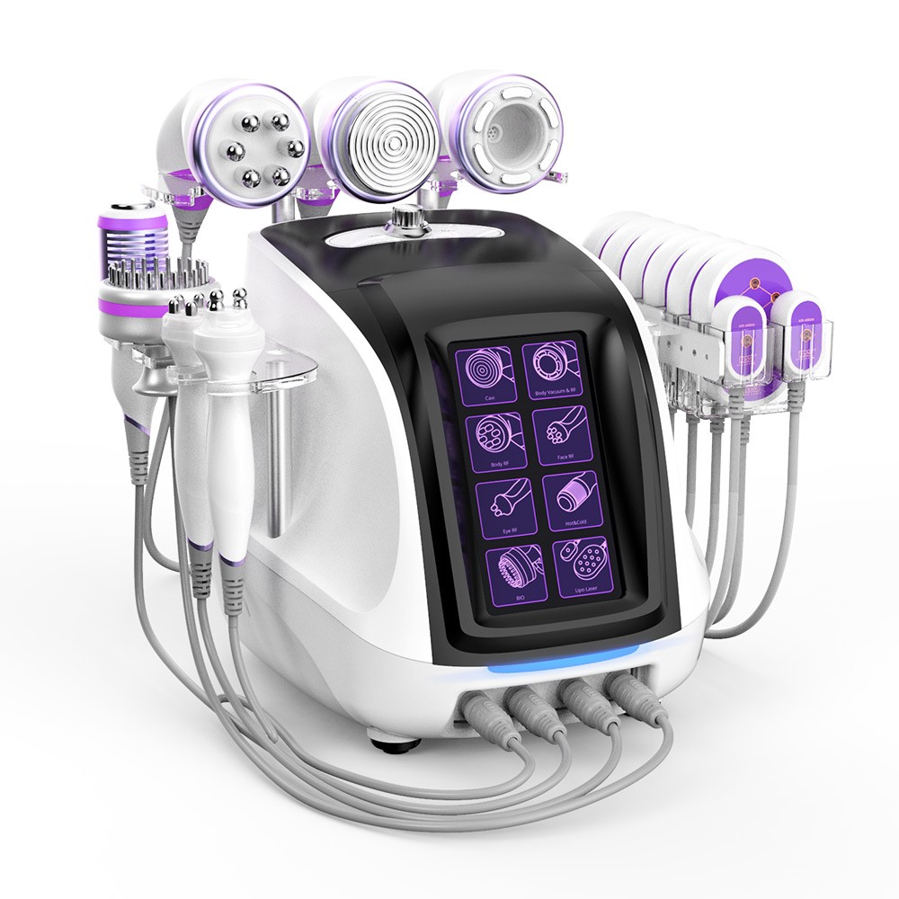 Opened Multifunction 9in1 Beauty Machine for Body Massage Facial Skin Care Salon