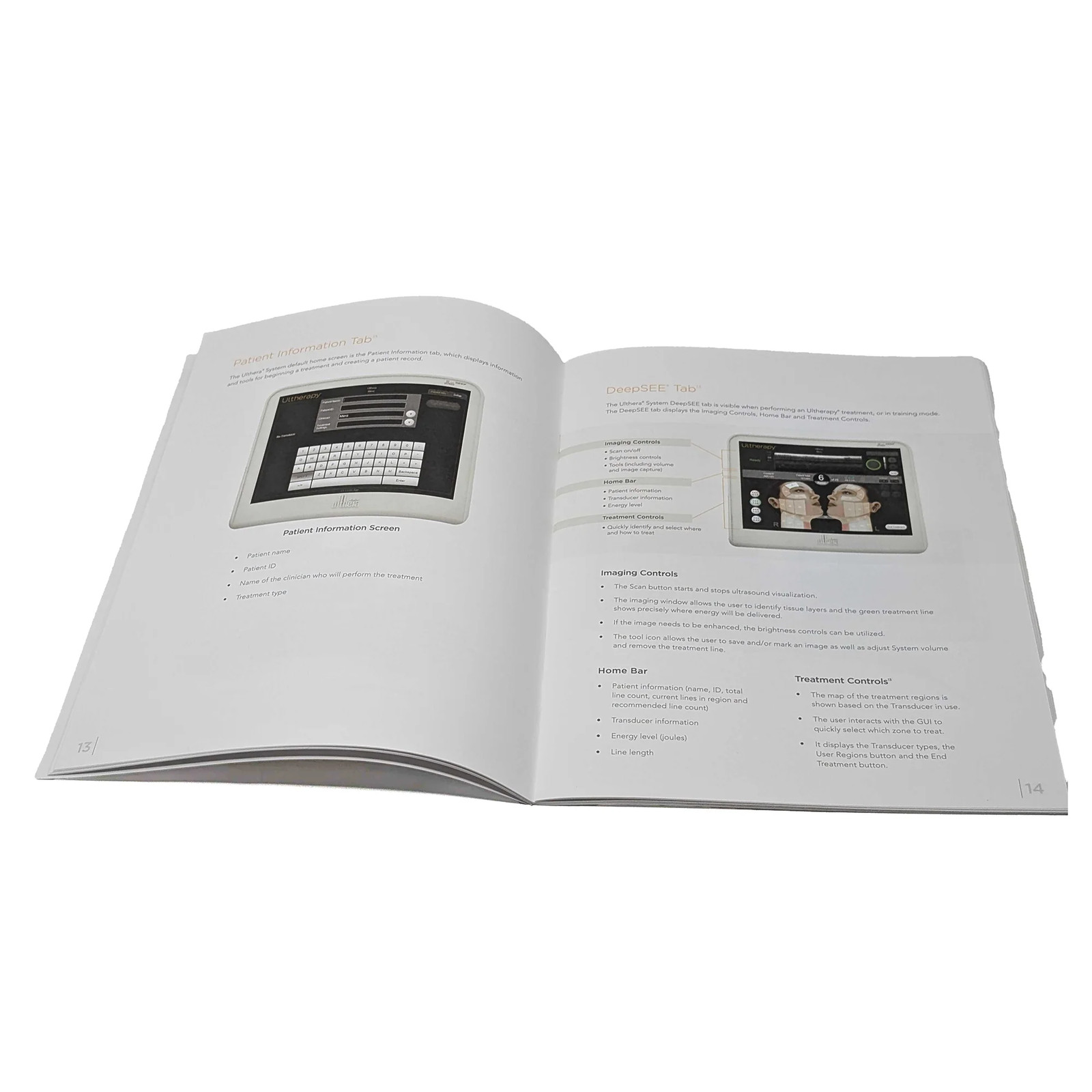 Ultherapy “Customer Training Manual”