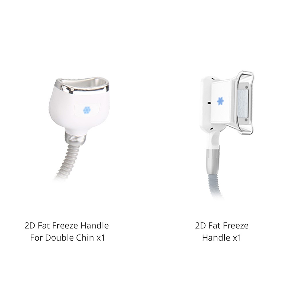 2 Handle Cool Freeze Machine for Facial Beauty & Body Silhouette Smoothing