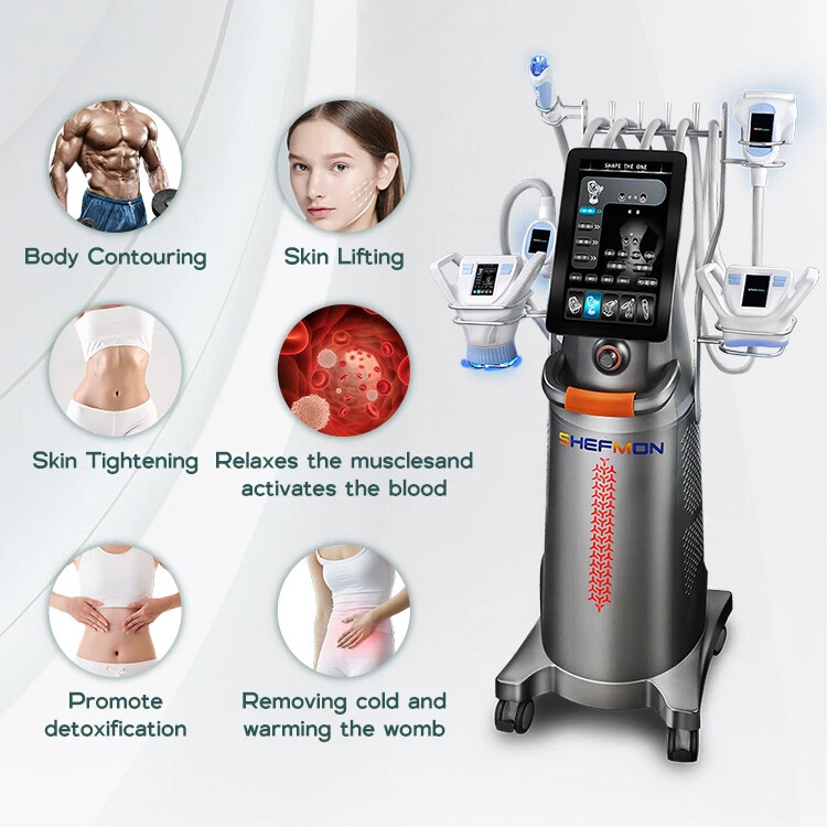 Skin Tightening Vela Body Shaping Machine RF Vale Rolling Fat Removal Sculpting