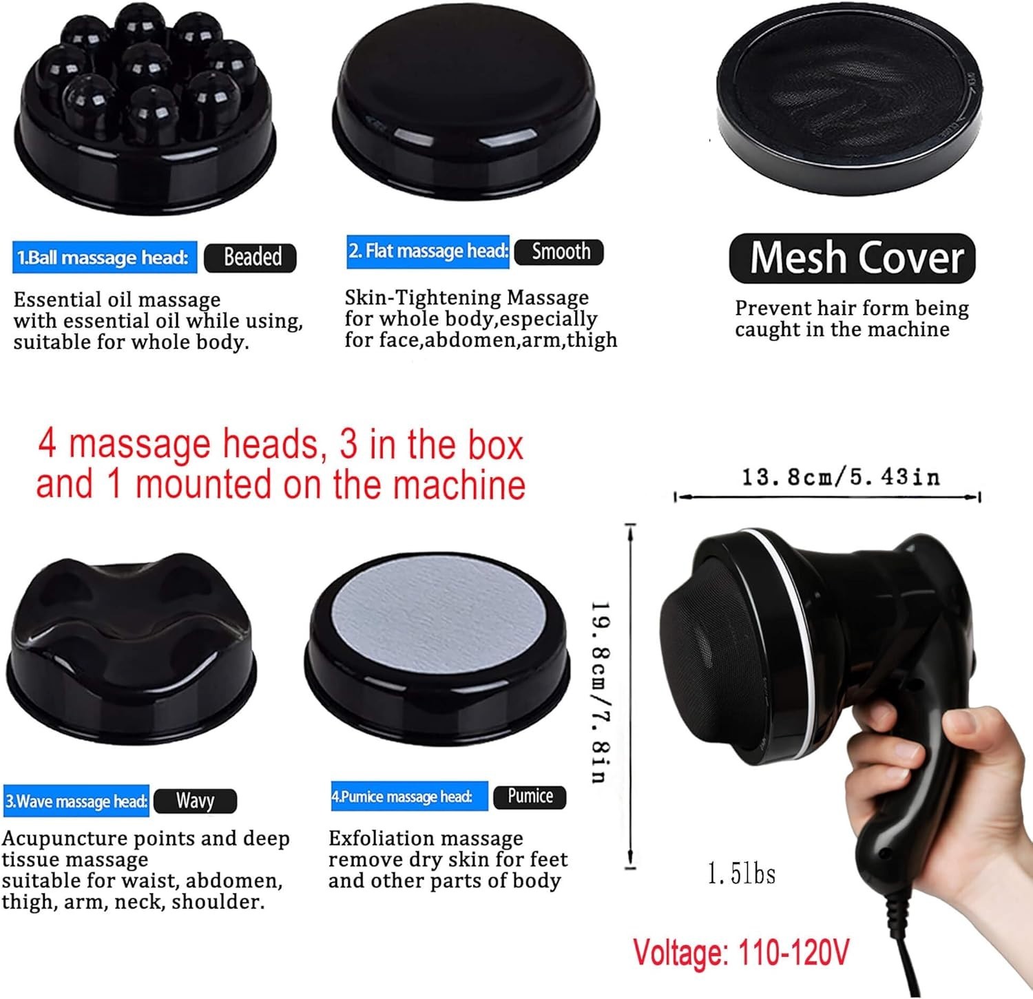 6-Speed Body Sculpting Machine & Lymphatic Drainage Device