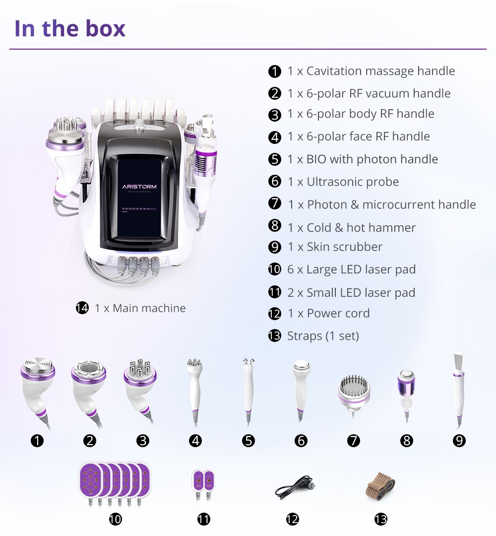 10 in 1 Beauty Machine for Boost Body Silhouette & Skin Smoothing Care Brand New