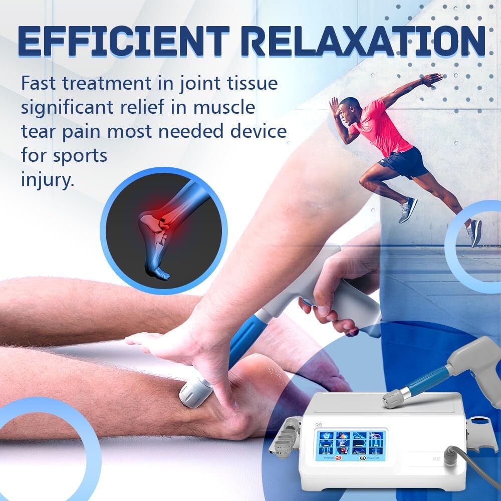 Shockwave Therapy Machine for Muscle & Shoulders Pain Relief ED Therapy Machine