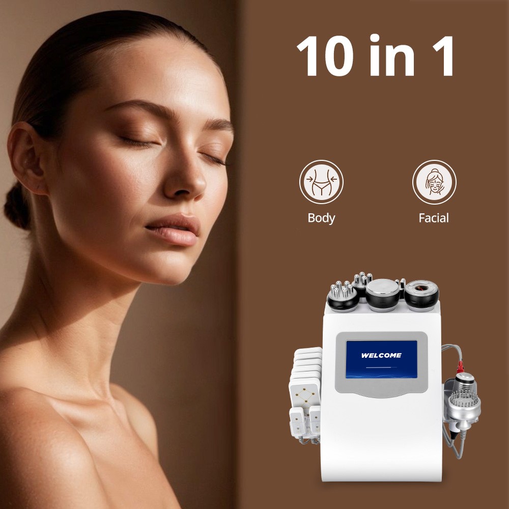 10 Probes Beauty Machine for Taut Skin & Jawline Definition Snatched Waist Home