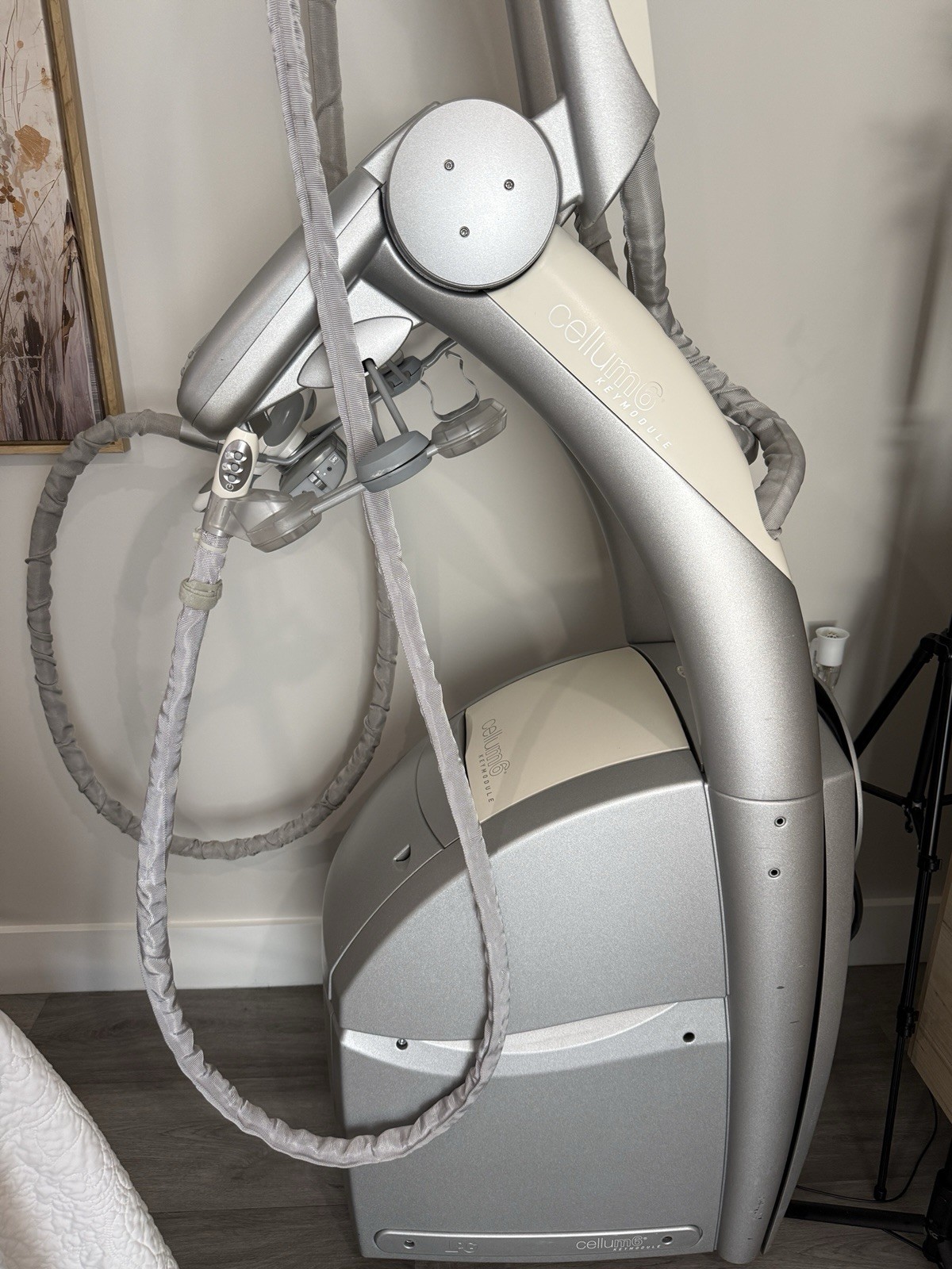 LPG Cellu M6 Keymodule Cavitation & Vacuum Portable Machine w/ Handpieces