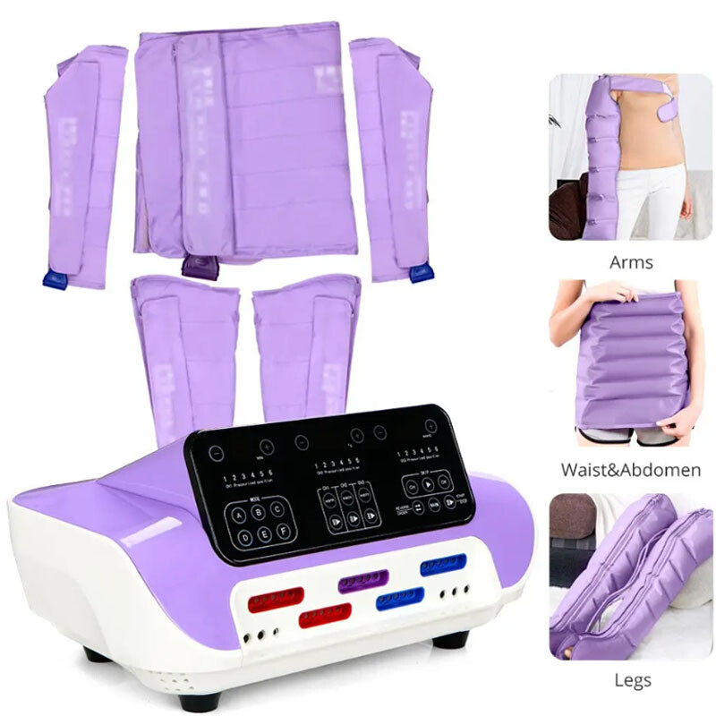 Pressotherapy Air Pressure Suit Body Slimming Weight Loss Lymph Drainage Machine
