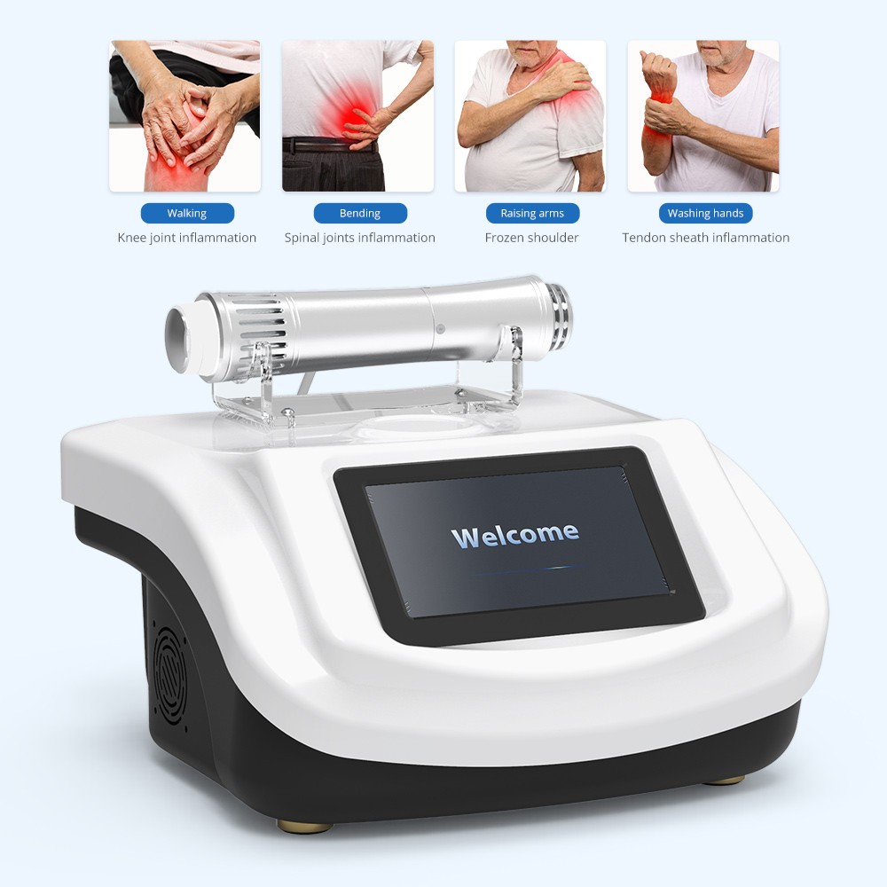 2026 ED Shockwave Therapy Machine Touch Screen For Muscle Pain Removal Equipment
