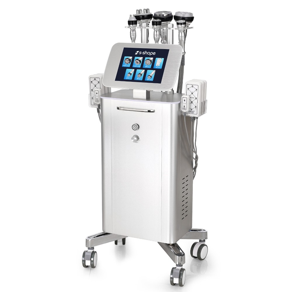 7 Attachments Vertical Spa Machine for Improve Sagging Skin Targeted Body Zones