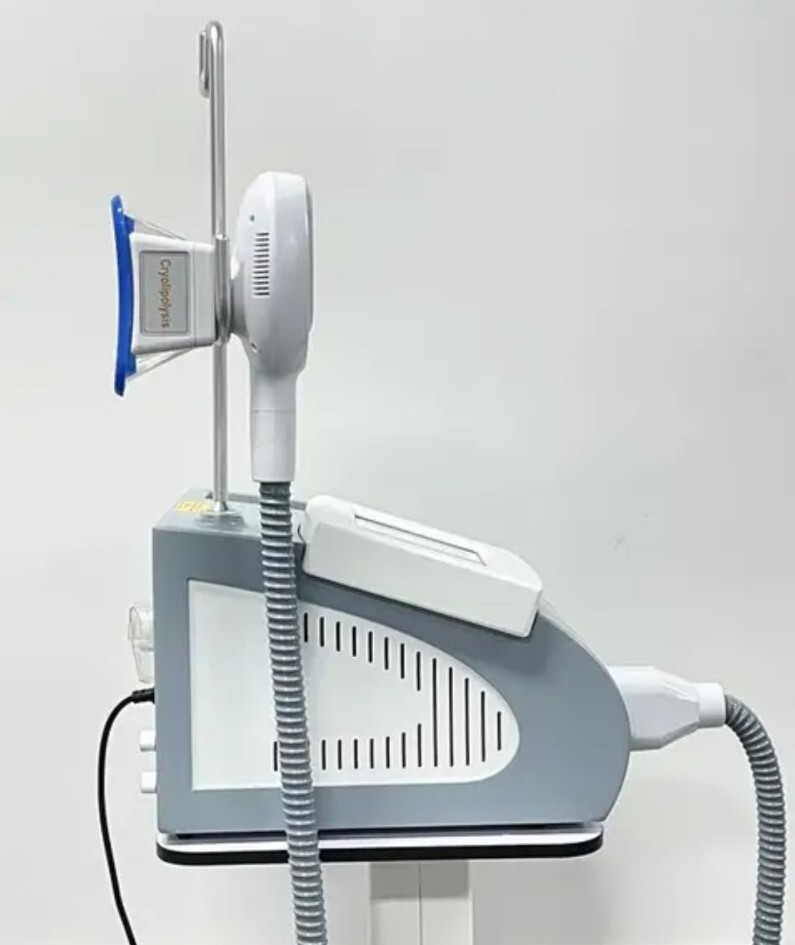 3 Handles Cold Freezing Cool Body Chin, Double Chin Massage Beauty Machine