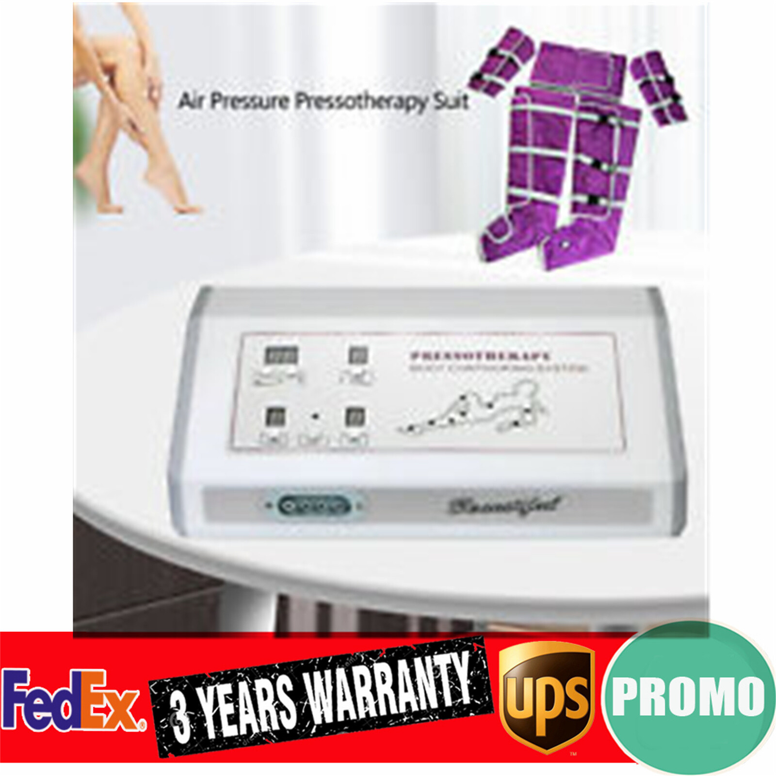 Air Pressure Pressotherapy Lymphatic Drainage Weight Loss Machine Slimming Set