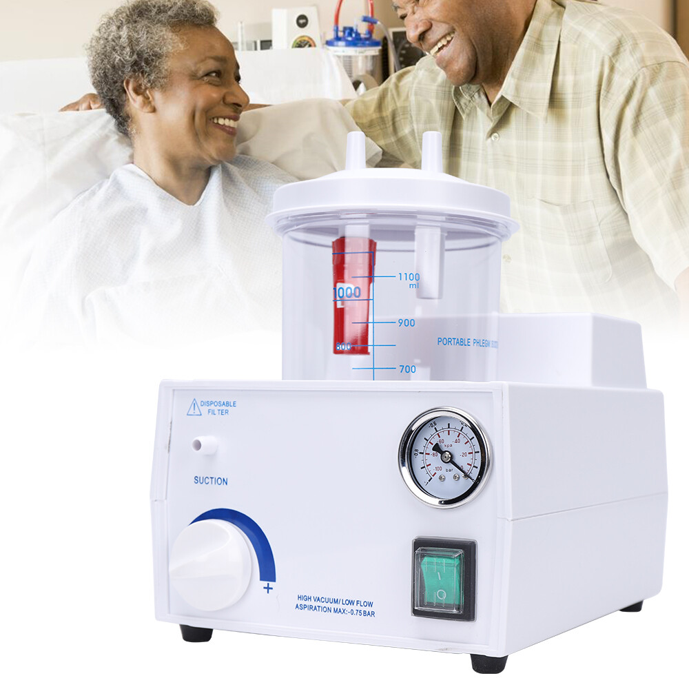 Portable Dental Suction Machine Oral Emergency Vacuum Phlegm Suction Unit