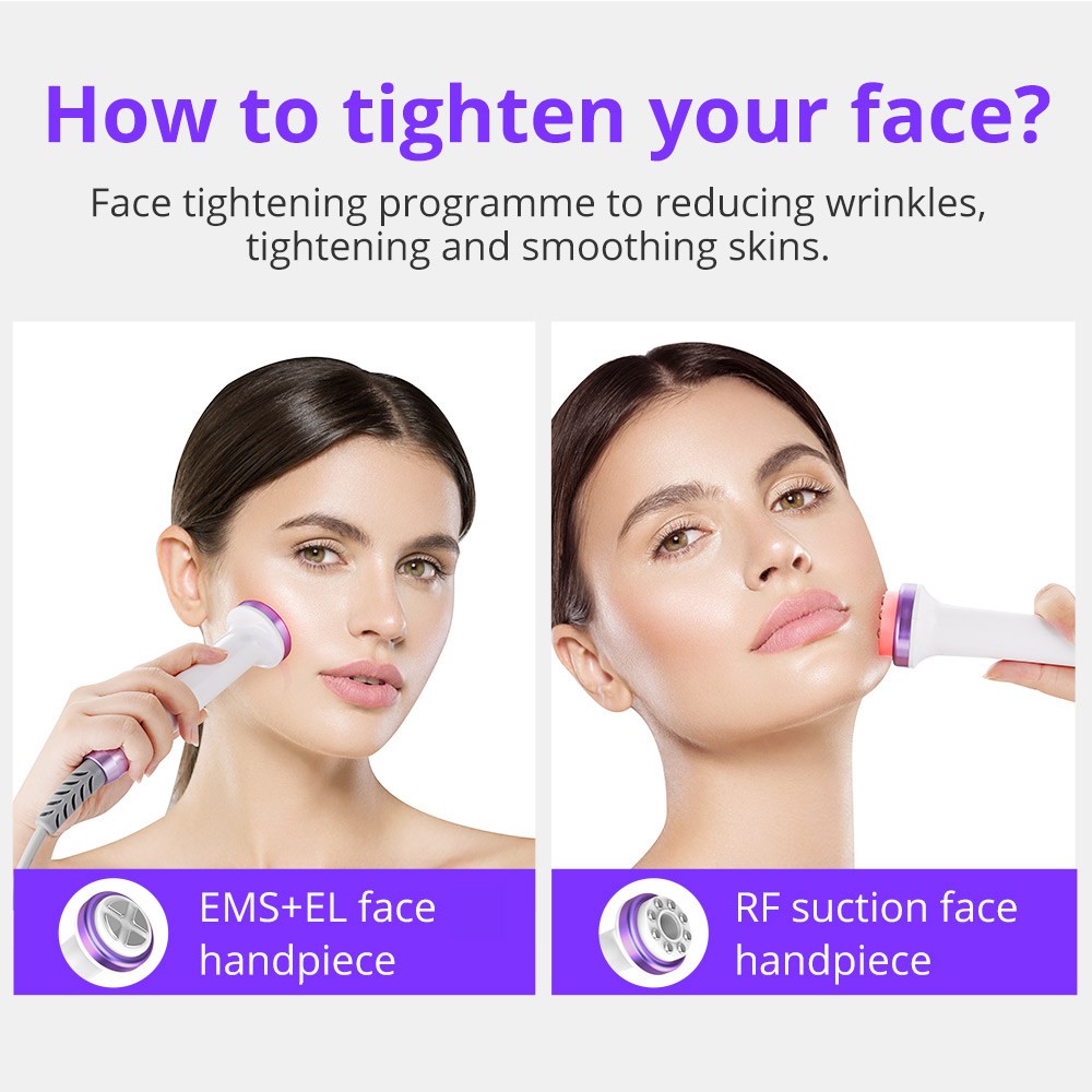 4 Function Handles Machine for Improve Skin Texture Body Line Smooth Dual-mode