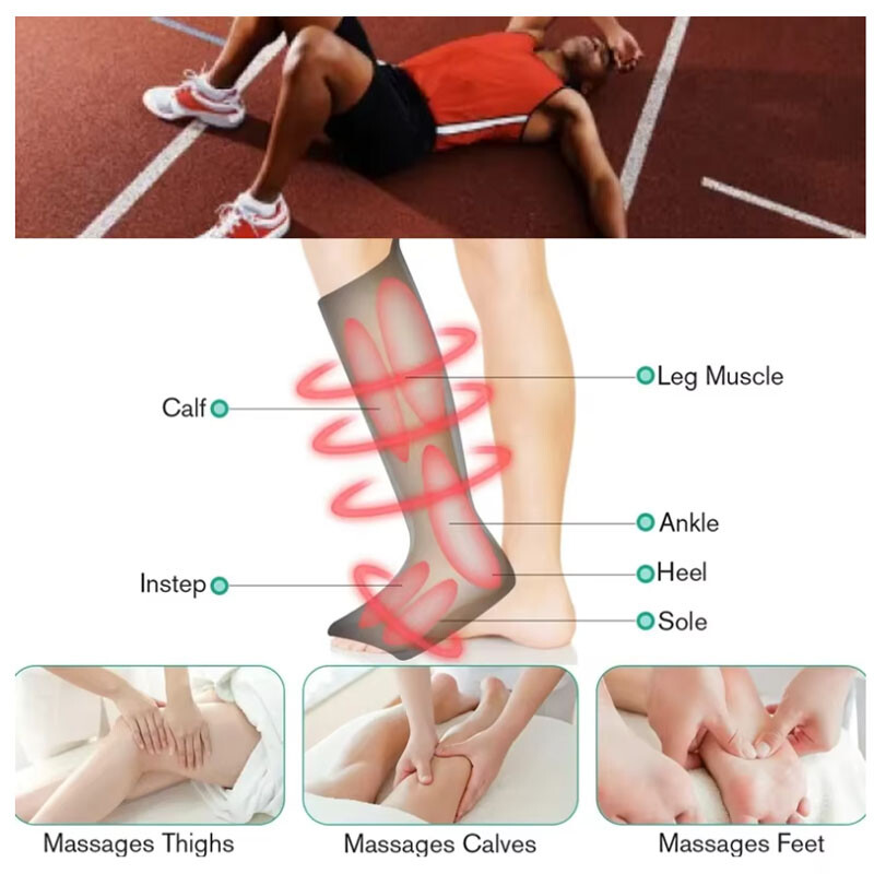 Air Pressure System Full Body Leg Foot Full Body Air Bag Body Device 3 Levels