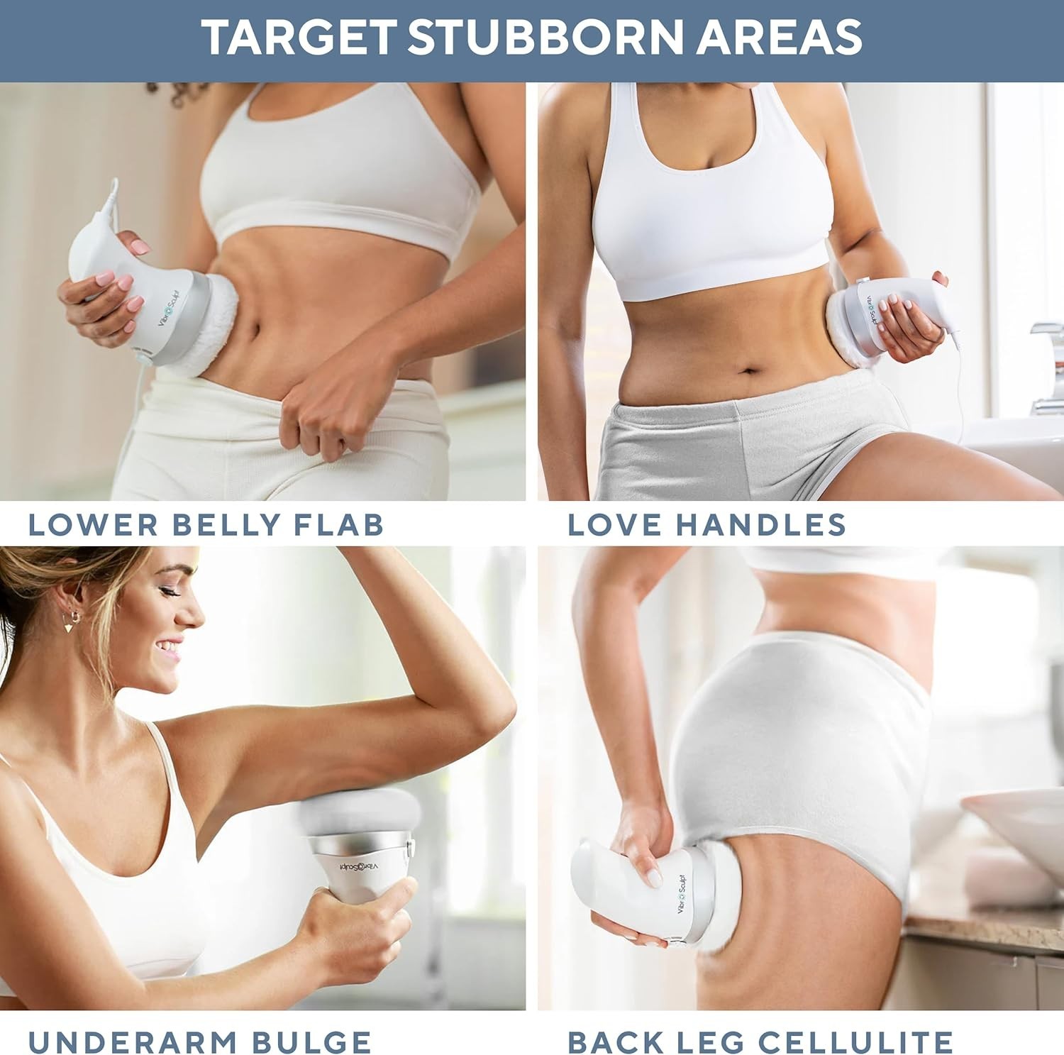 Gentle Vibration Body Sculpting Machine for Firming Legs, Stomach & Arms at Home
