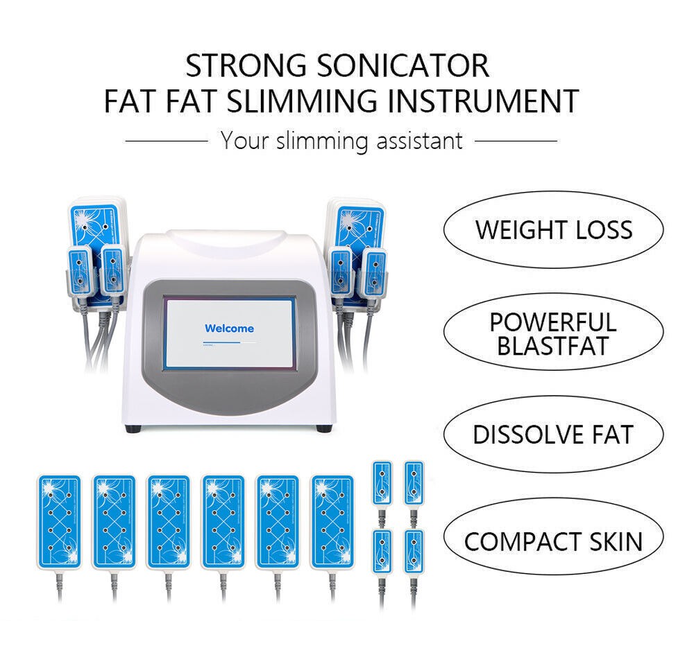 160mw Led Laser Beauty Machine Slimming Massager 635nm 650nm Wavelength Home Use