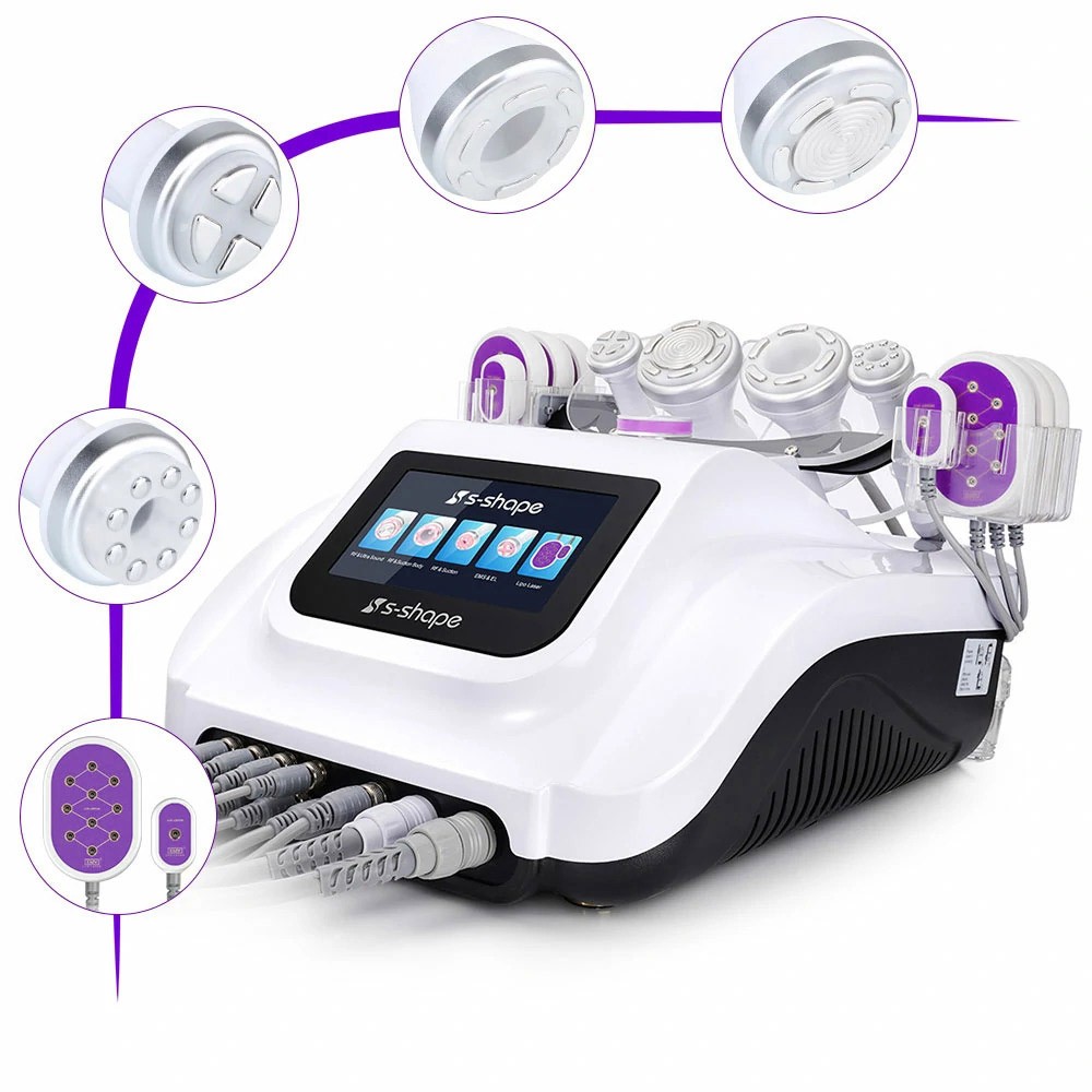 Premium 6 in 1 Beauty Machine for Body Massage Facial Skin Care Salon Studio