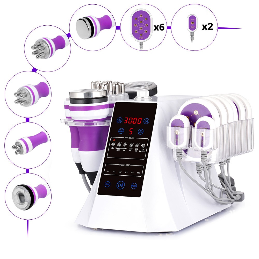 MultiFunction 6 in 1 Beauty Machine for Skin Elasticity & Silhouette Enhancement