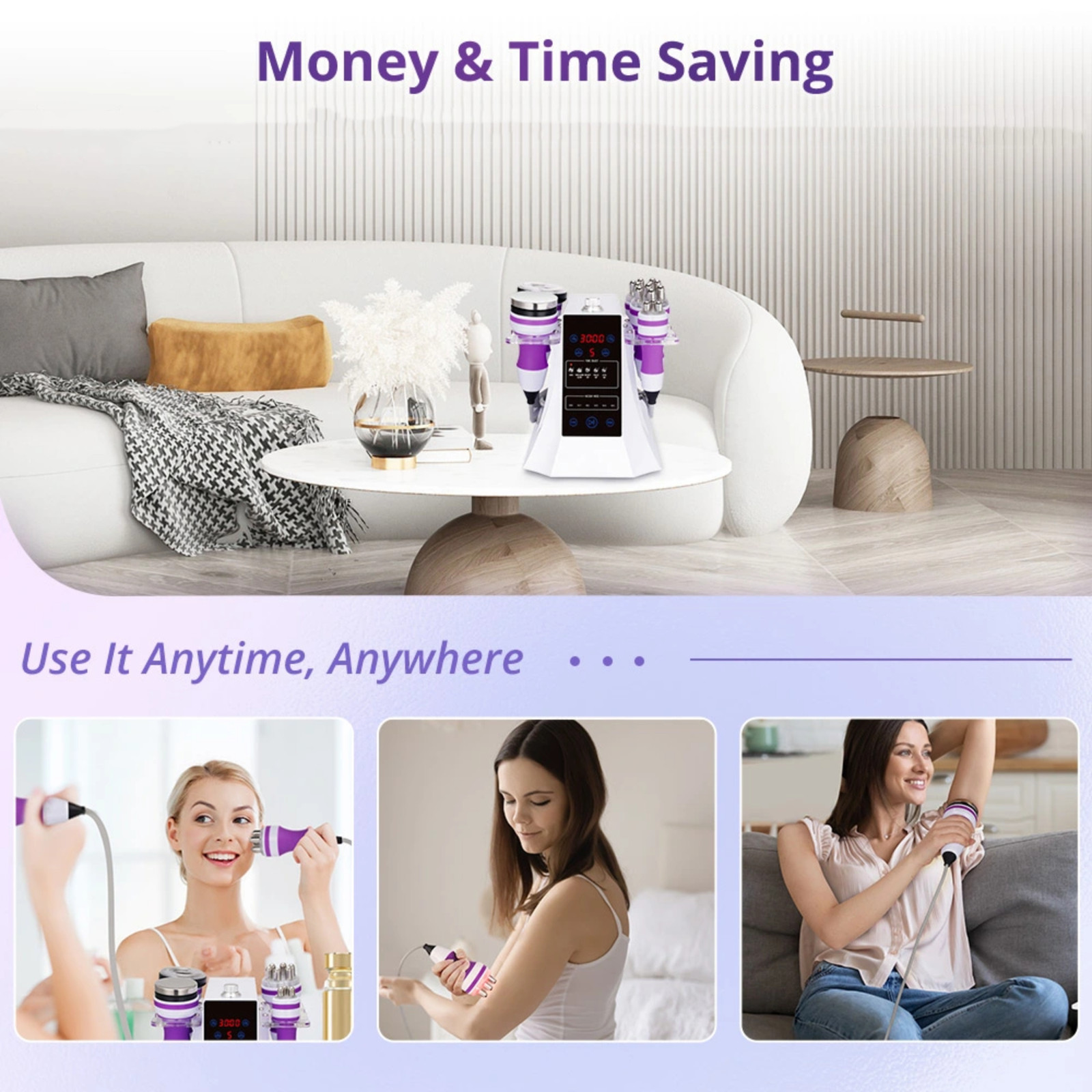 5 in 1 Beauty Machine for Body Massage Facial Skin Care Skin Lifting Lost Weig8