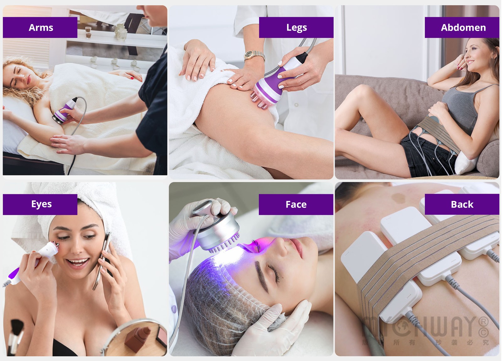 10 in 1 Beauty Machine for Body Massage Facial Skin Care Skin Lifting Weight Log