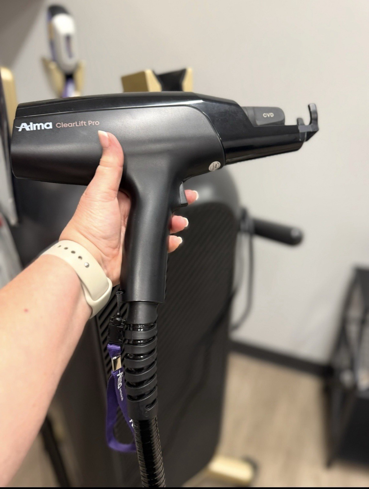 Alma Harmony Laser Machine w/ClearLift Pro, Iris SHR, Iris Dye-VL Handpieces