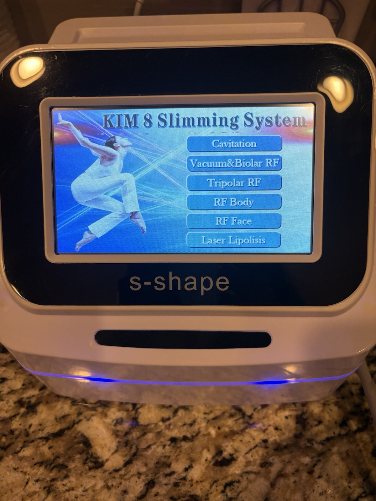 S-Shape Portable Laser Cosmetic Machine for Weight Reduction w/ Accessories