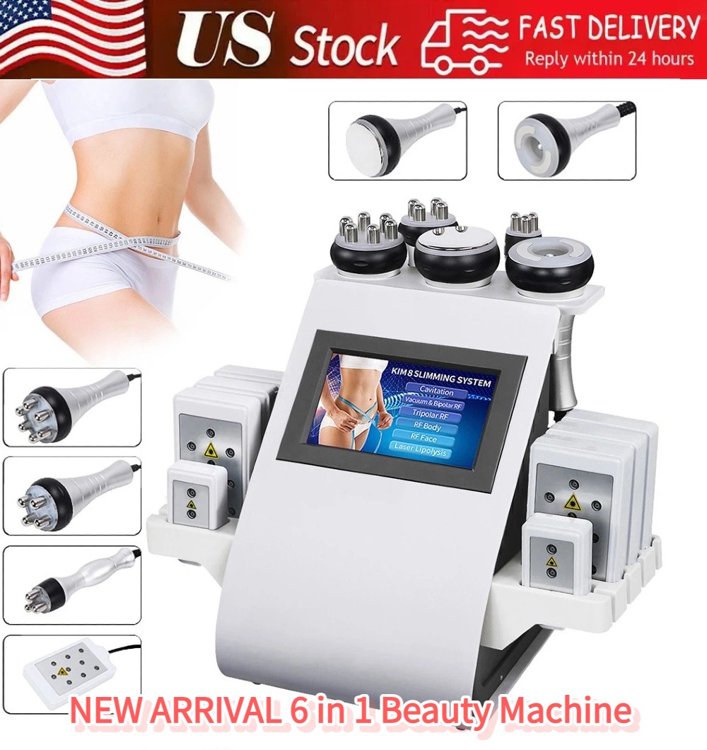 6 in 1 Beauty Machine for Body Massage Facial Skin Care Skin Lifting Salon
