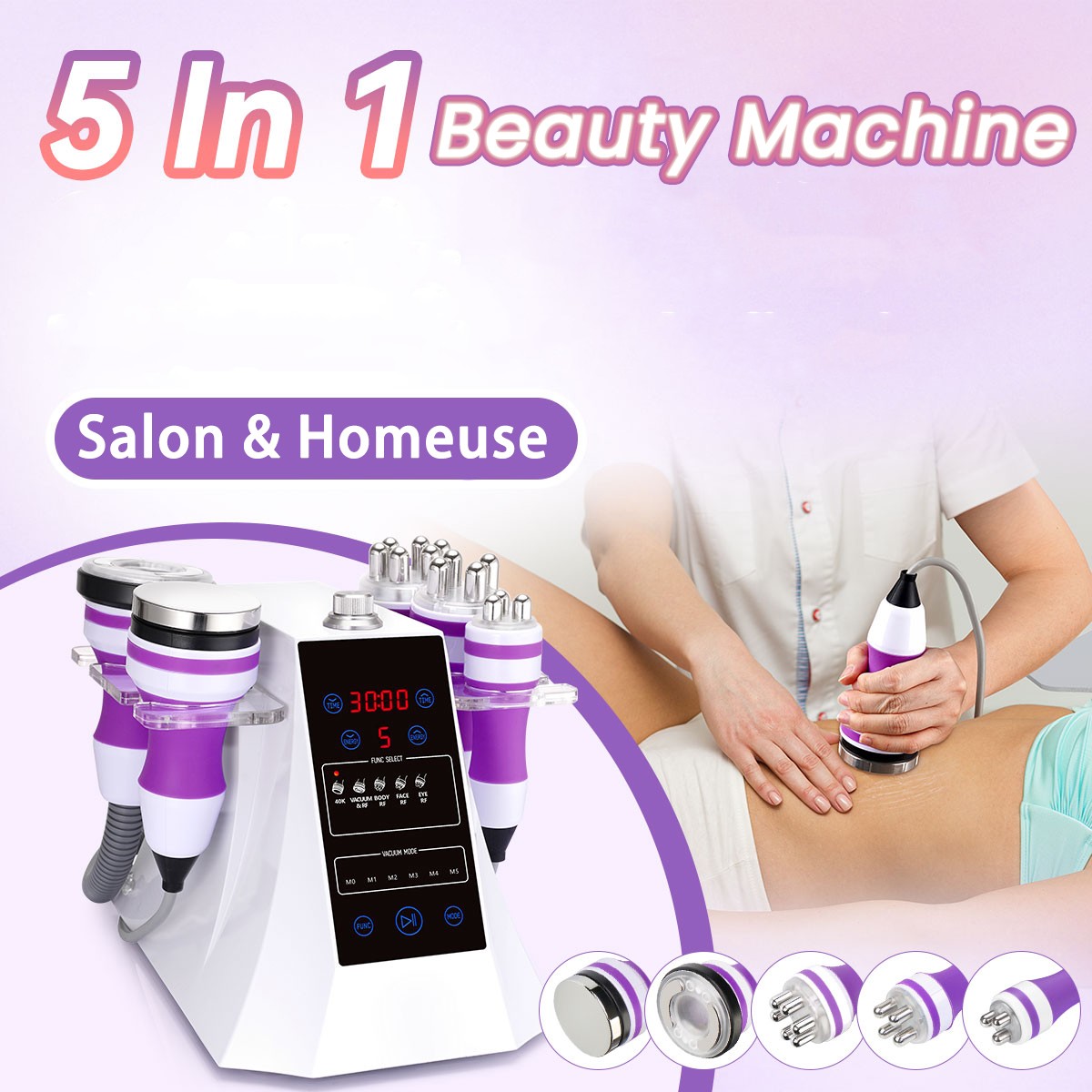 5 in 1 Beauty Machine for Body Massage Facial Skin Care Skin Lifting Lost Weig8