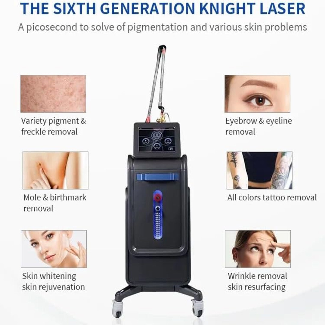 Professional Picosecond Laser for Tattoo Removal Skin Rejuvenation Resurfacing