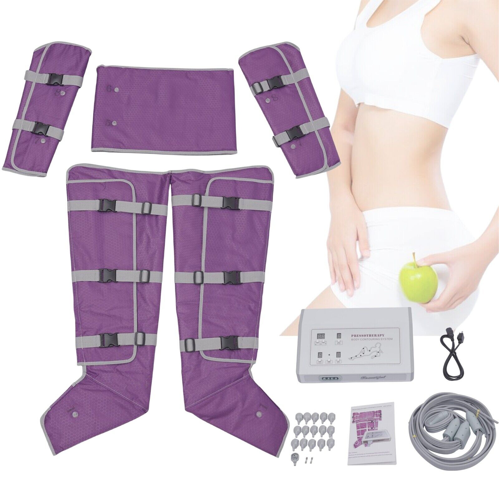 Pressotherapy Air Pressure Machine Slimming Suit Body Slimming Beauty Massager