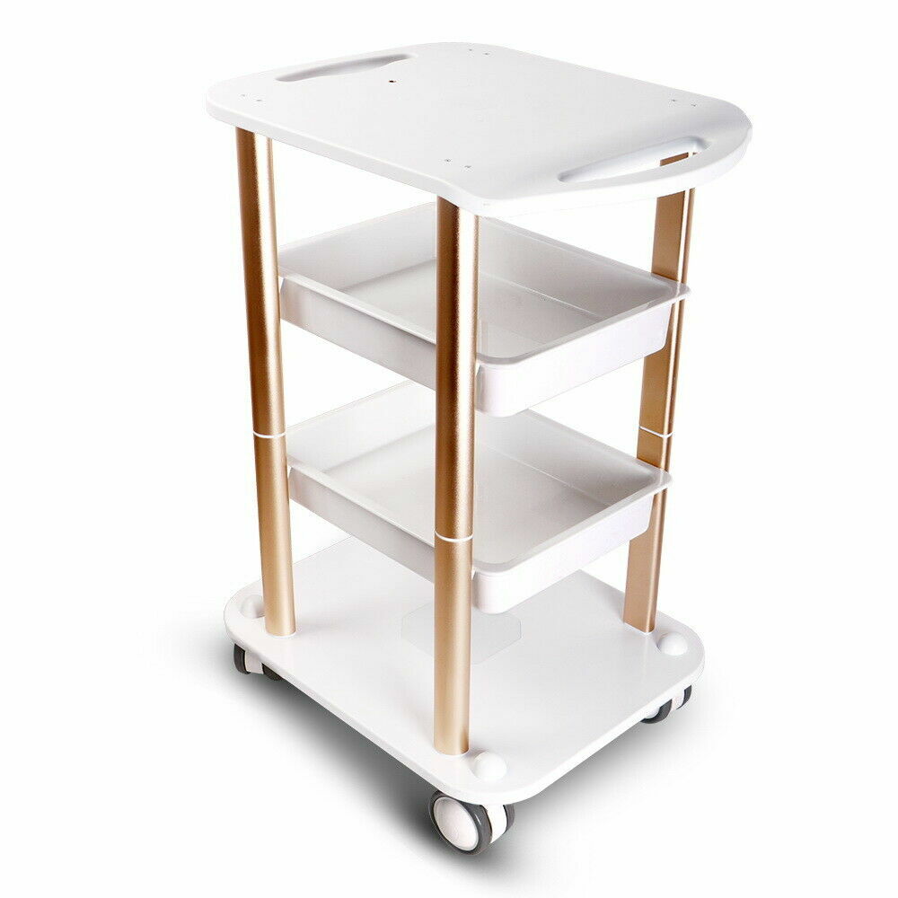 Rolling Trolley Cart Beauty Machine Salon SPA Organizer Stand Storage Equipment
