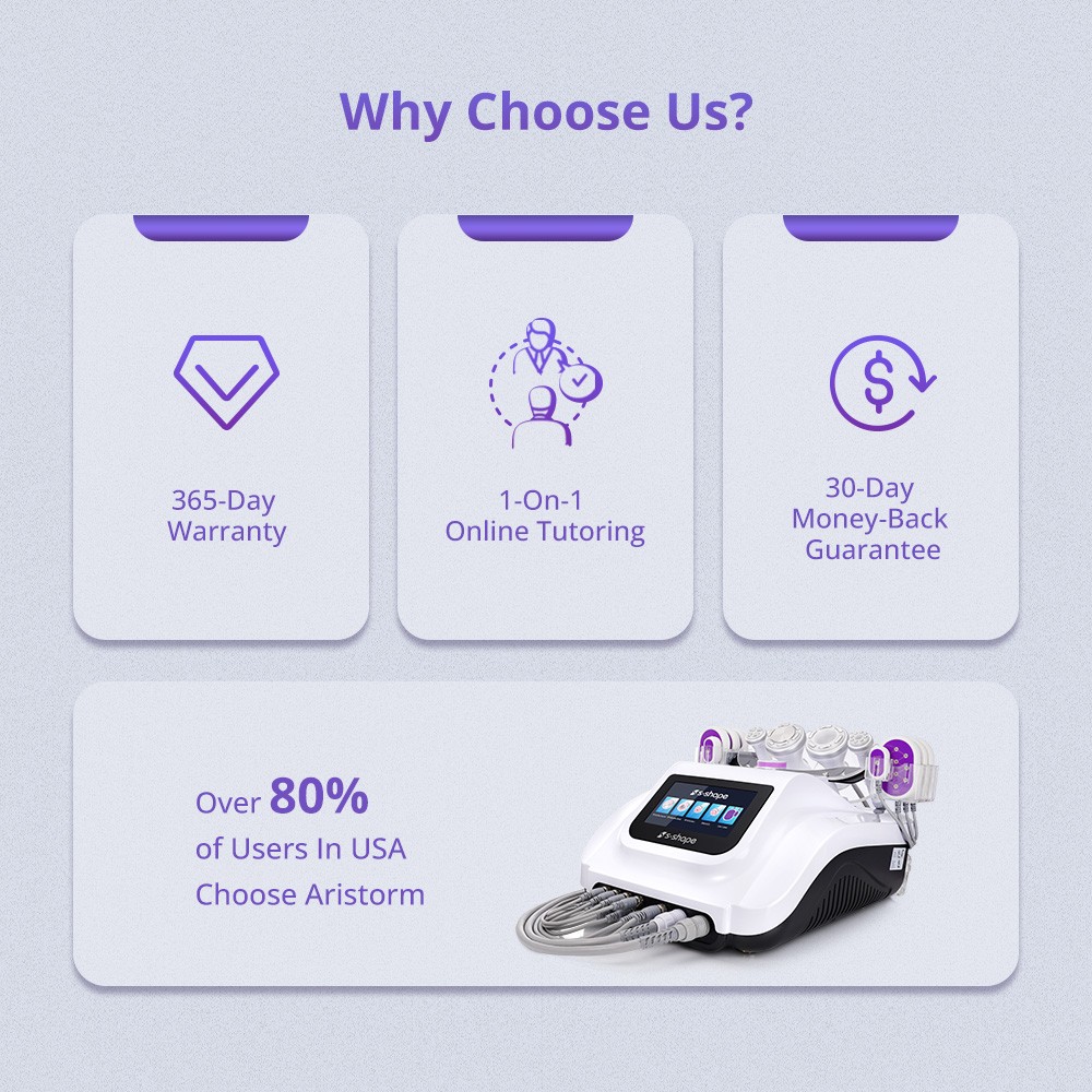 Premium 6 in 1 Beauty Machine for Body Massage Facial Skin Care Salon Studio