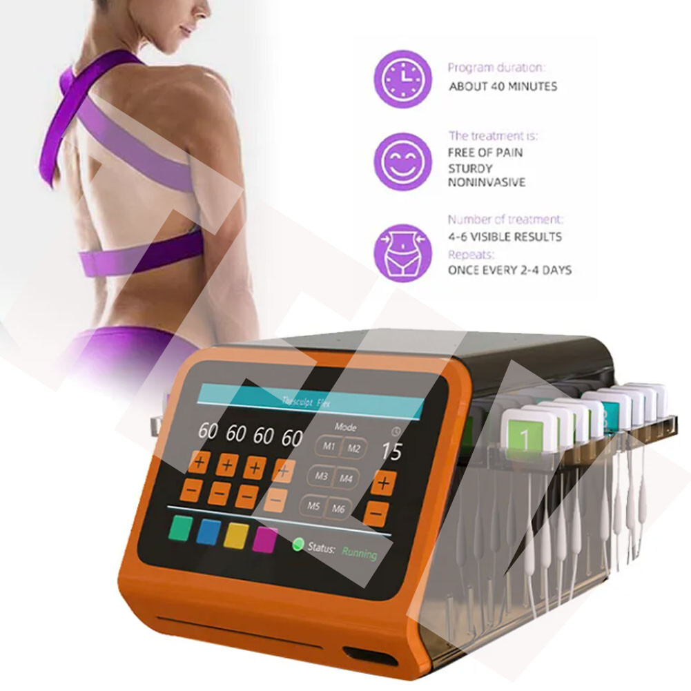 Rf Equipment Burn Fat 16 Handles Trusculpt Ems Muscle Stimulator Body Machine