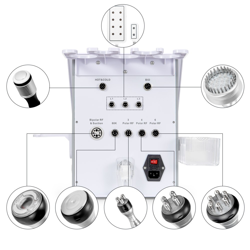 Elite 9 in 1 Beauty Machine for Body Massage Facial Skin Care Beauty Equipment