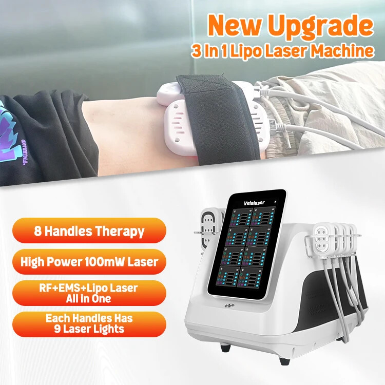 Body Sculpting Machine Lipo Laser For Loss Weight Tighten Skin Lymph Drainage