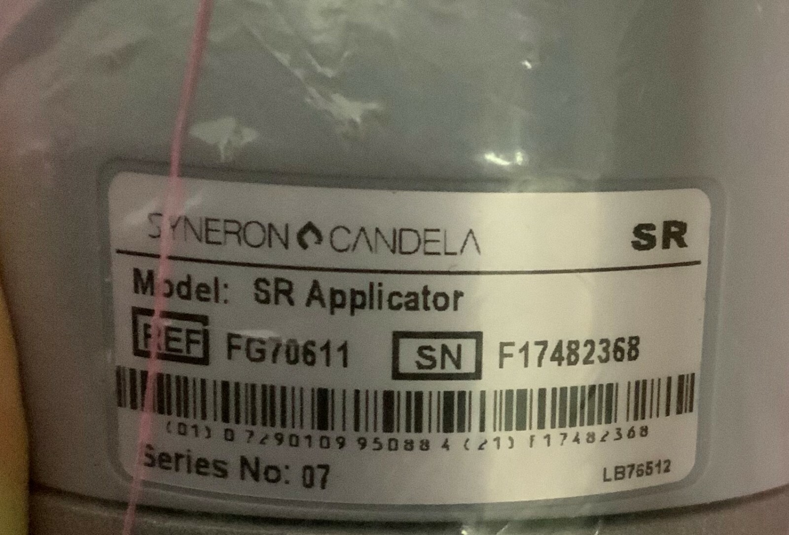 ✅SR Syneron Candela Hand-Piece For Elos Plus Machine New Applicator IPL 90J Max